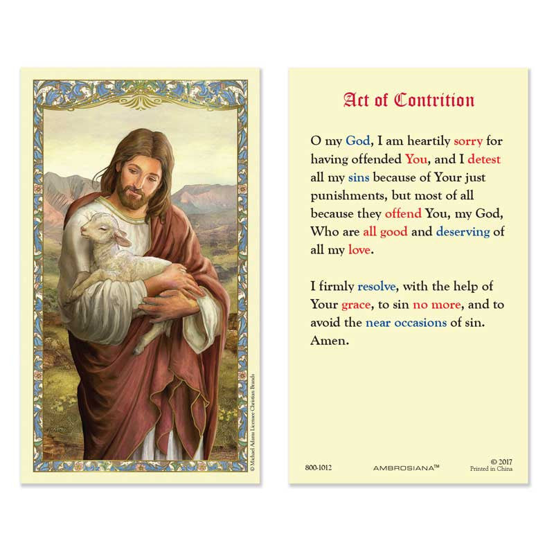 The Act of Contrition: Full Text, Meaning, and How It Is Prayed in Confession