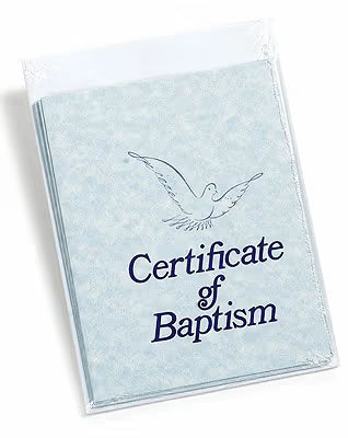 Baptism Certificates: What They Record and How Churches Keep Baptismal Records