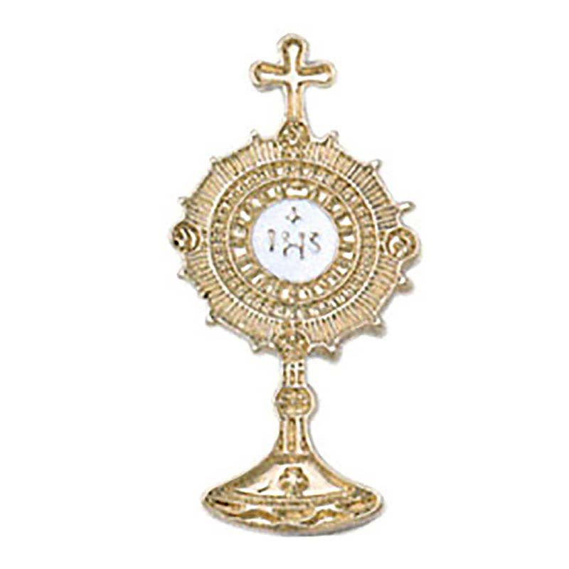 Christian and Catholic Lapel Pins: What Cross, Holy Spirit, and Monstrance Pins Mean