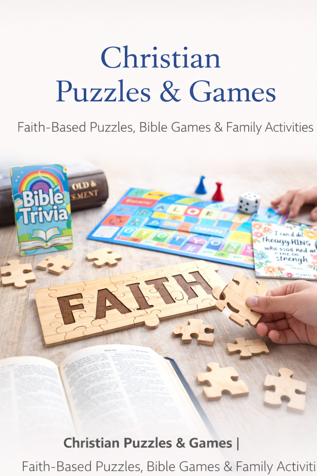Christian Puzzles & Games | Faith-Based Puzzles, Bible Games & Family Activities