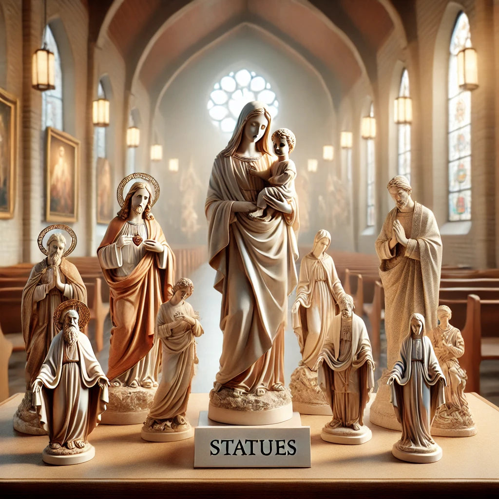 Statuios Sacred Heart Statues for Sale | Church Religious Statues – CFaithS