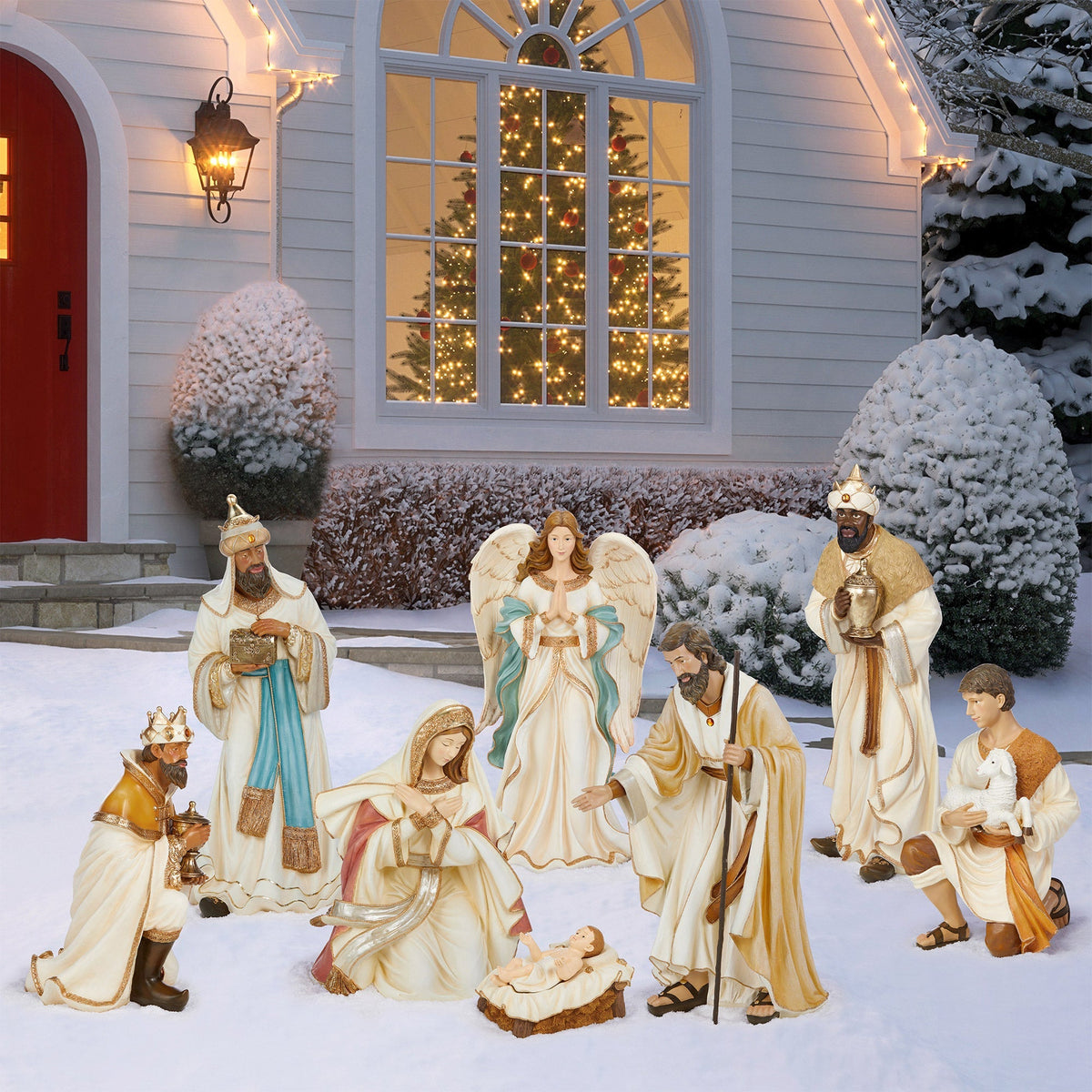 Outdoor Nativity Sets