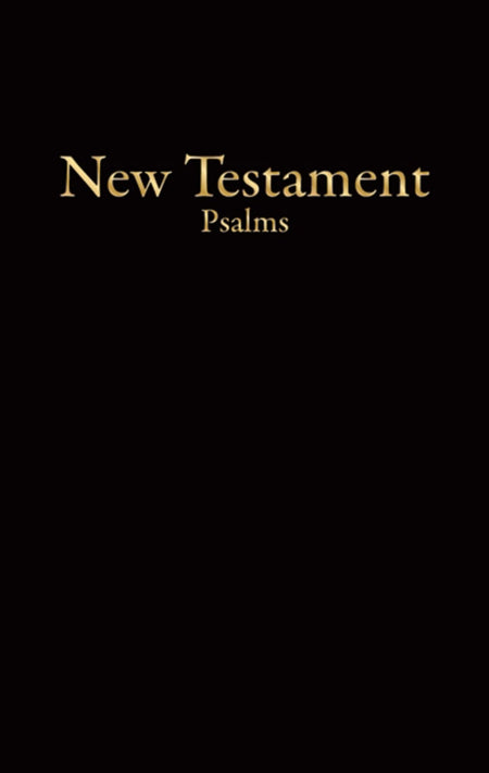 KJV Economy New Testament with Psalms, Black Trade Paper by Broadman and Holman