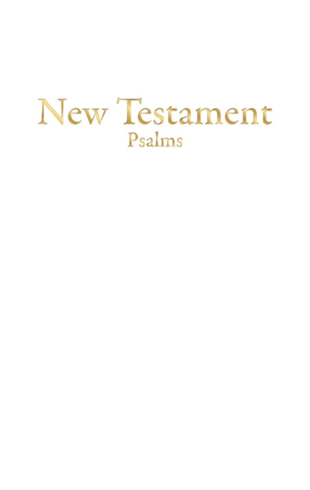 KJV Economy New Testament with Psalms, White Trade Paper by Broadman and Holman