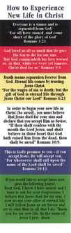 General Worship Bookmark: Plan of Salvation (Package of 25): Romans 5:8 (KJV)
