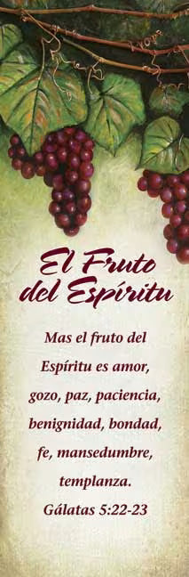 Marcador de adoración general: El fruto del espiritu (Paquete de 25): Gálatas 5:22-23 (RVR1960)