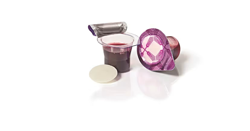 Fellowship Cup® - Prefilled Communion Cups (6 Count): Includes Juice and Wafer