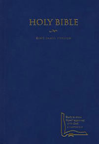 KJV Drill Bible, Blue Hardcover