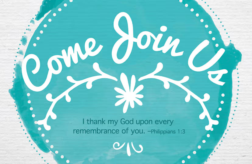 Come Join Us - Postcard (Pkg 25) General Worship