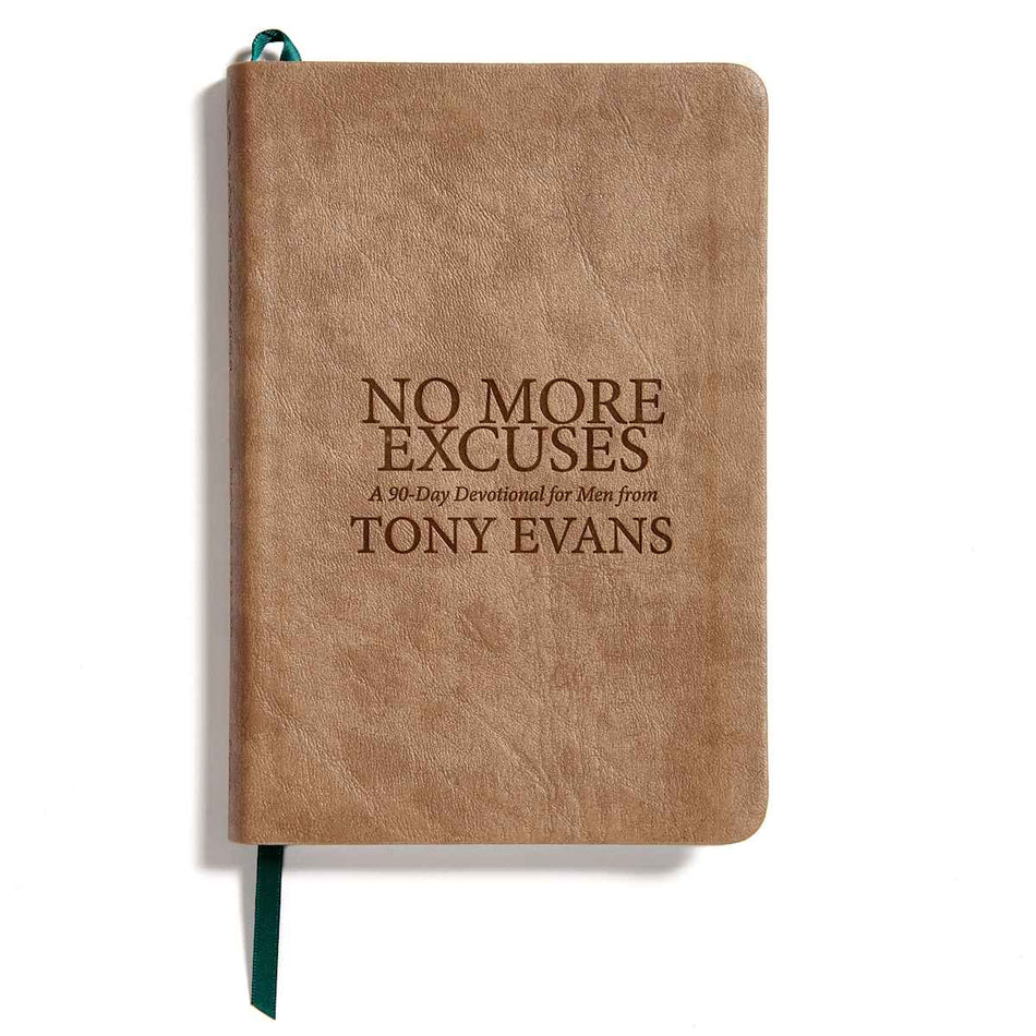 No More Excuses: A 90-Day Devotional for Men from Tony Evans by Broadman and Holman