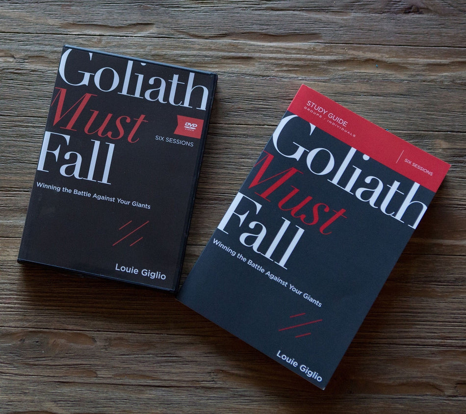 Goliath Must Fall Study Guide with DVD: Winning the Battle Against Your Giants by HarperCollins, product view 2