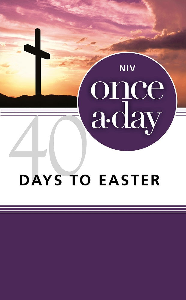 NIV, Once-A-Day 40 Days to Easter Devotional by HarperCollins