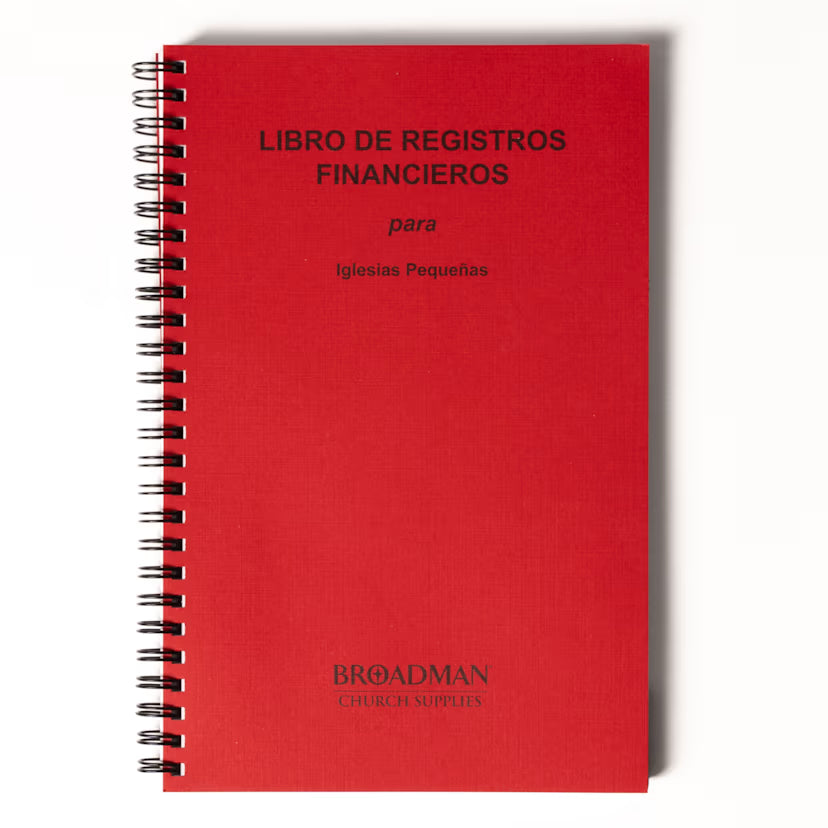 Libro de registro financiero para iglesias pequeñas (Finance Record book for Small Churches)