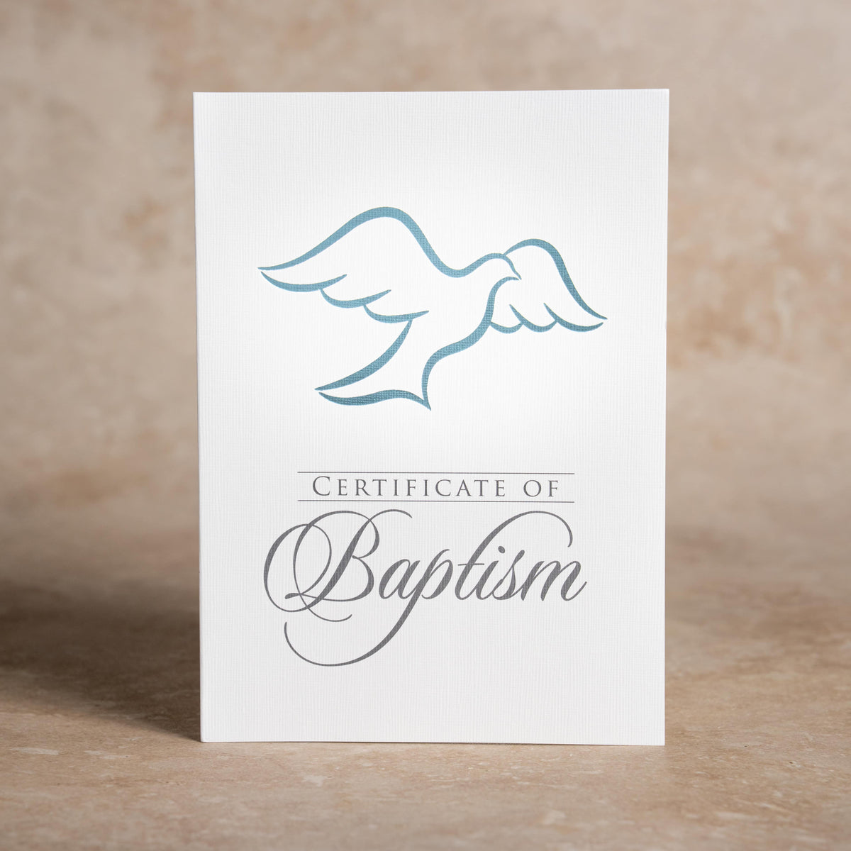 Certificate of Baptism - Foil Stamped and Folded with Envelope (Package of 6): Romans 6:3-4 (KJV) by Broadman and Holman