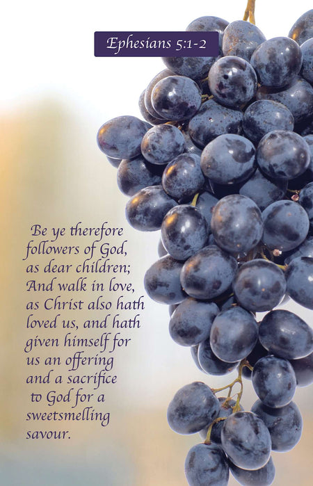 Communion Bulletin: Followers (Package of 100): Ephesians 5:1-2 (KJV) by Broadman and Holman