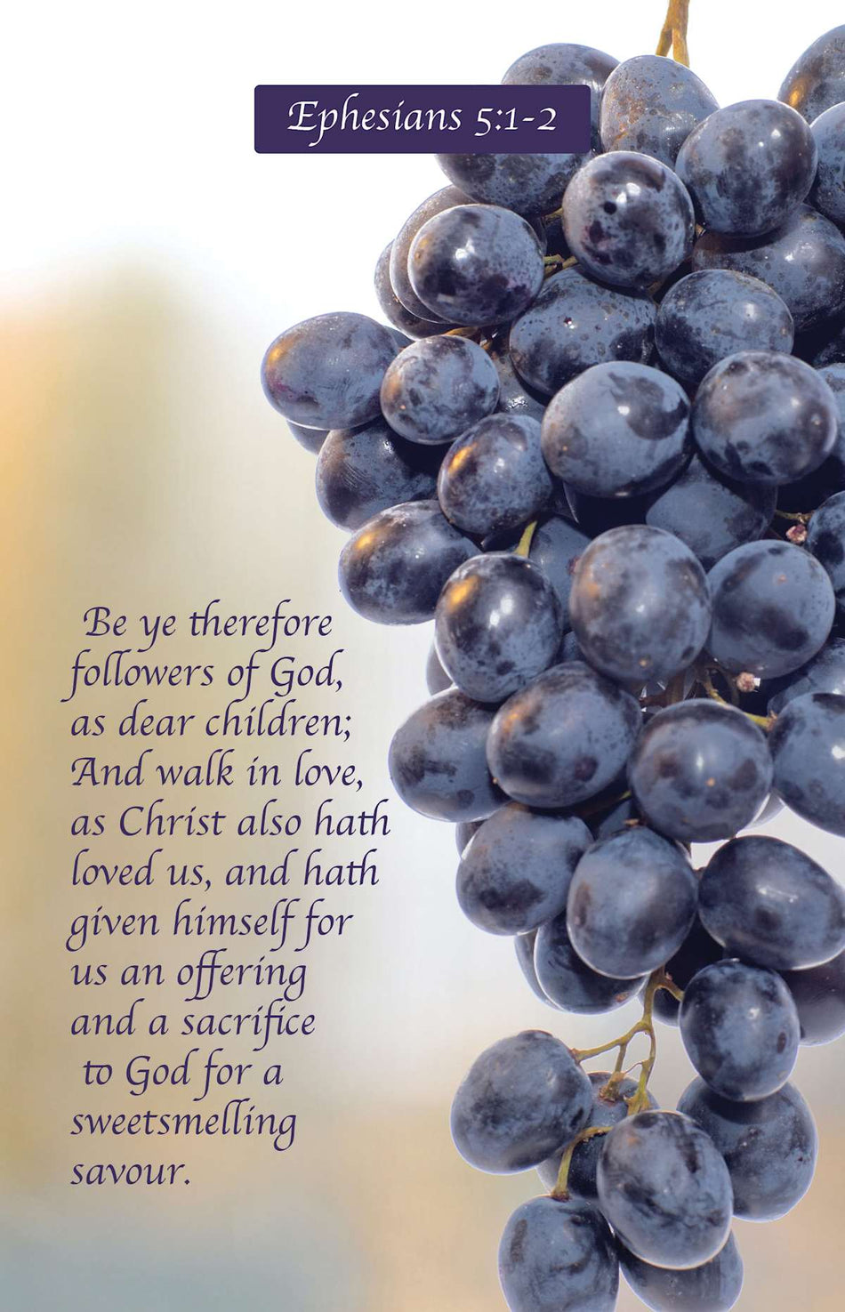 Communion Bulletin: Followers (Package of 100): Ephesians 5:1-2 (KJV) by Broadman and Holman