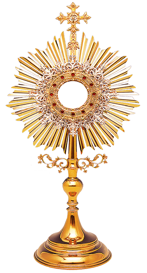 Monstrance - Gold Plated
