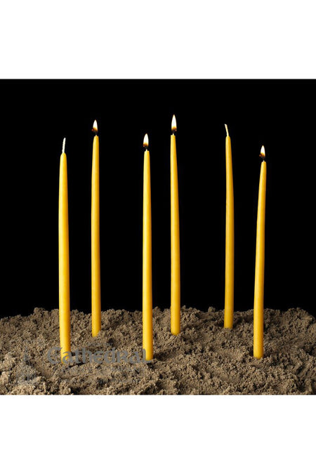 100% Beeswax Devotional Tapers by Anchor Christian Distributors, product view 3
