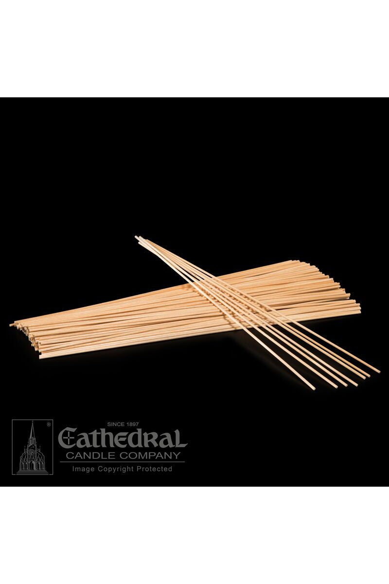 1000 Thin Wood Lighting Tapers by Anchor Christian Distributors