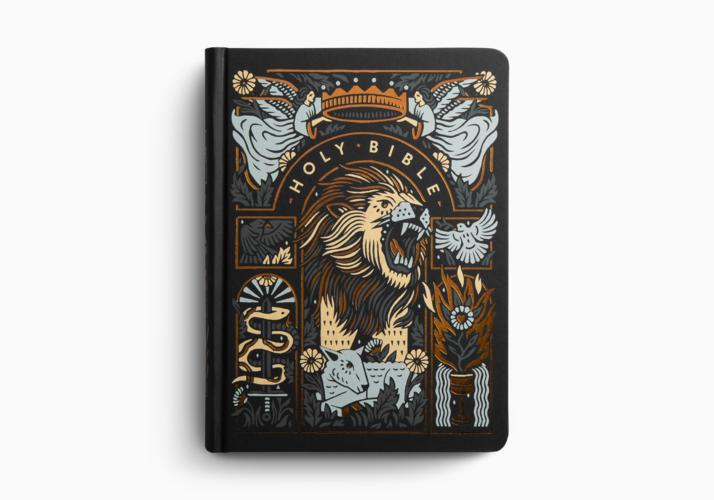 ESV Single Column Journaling Bible®, Artist Series, Red Letter