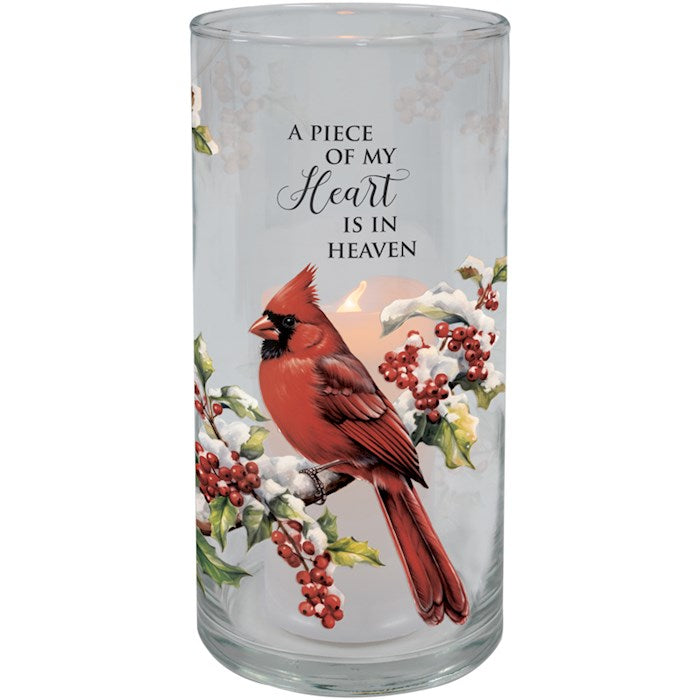 "In Heaven" Hurricane Candle by Anchor Christian Distributors, product view 2