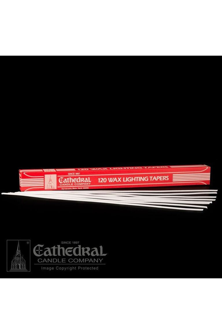 120 Wax Lighting Tapers by Anchor Christian Distributors
