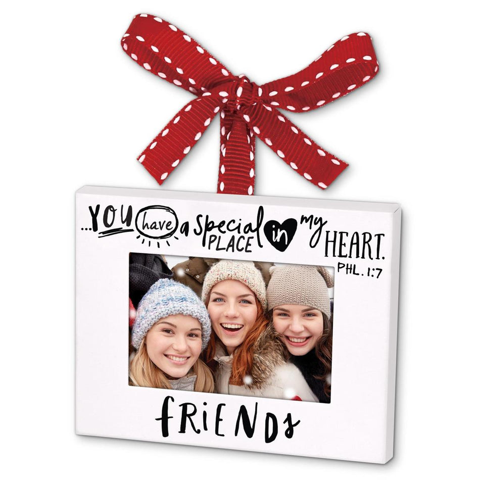 Christmas Ornament Friends Frame Metal3" by Dicksons