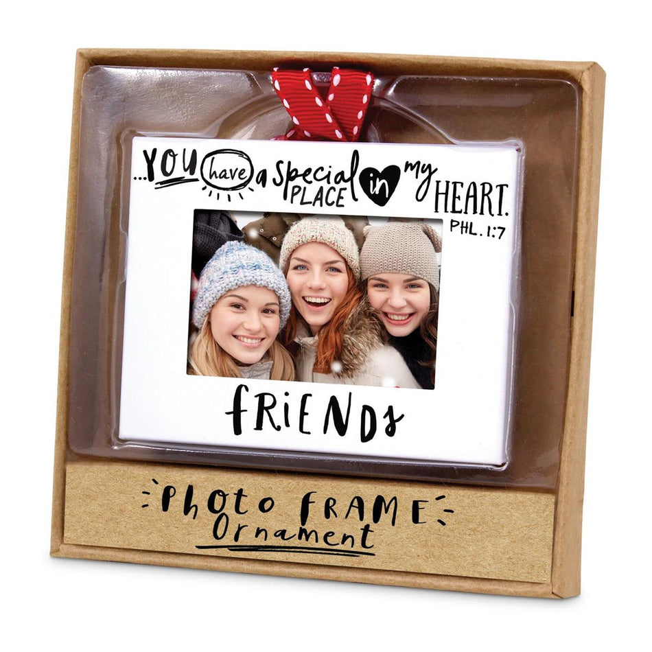 Christmas Ornament Friends Frame Metal3" by Dicksons, product view 2