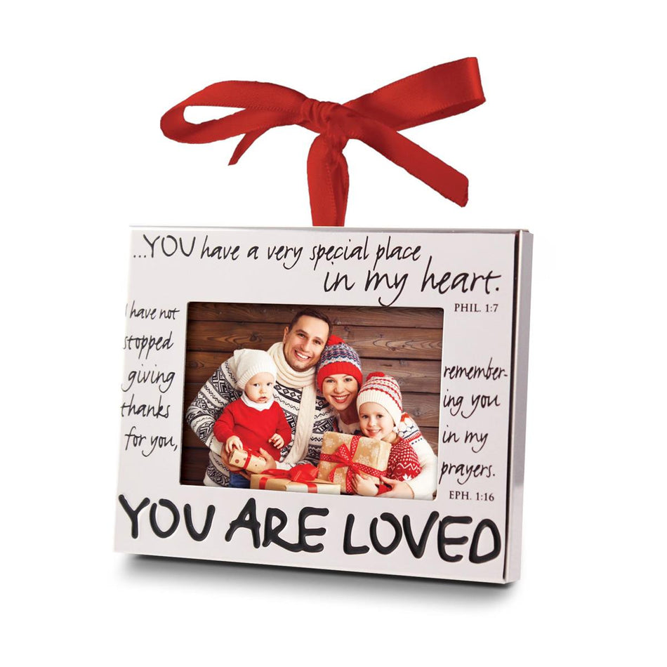Christmas Ornament You Are Loved Frame by Dicksons