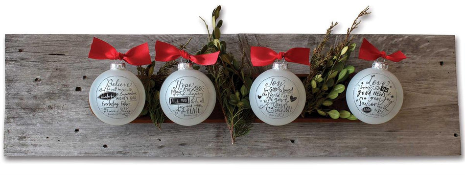 Christmas Ornament Hope Bauble 4" by Dicksons, product view 2