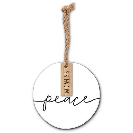 Christmas Ornament Simply Peace by Dicksons