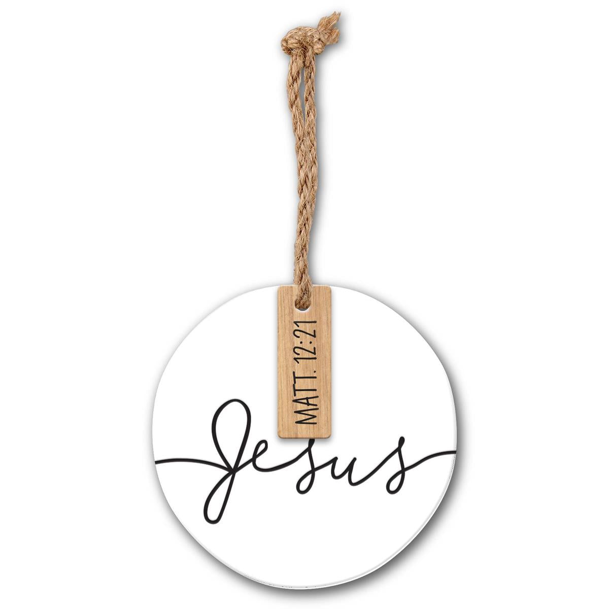Christmas Ornament Simply Jesus by Dicksons