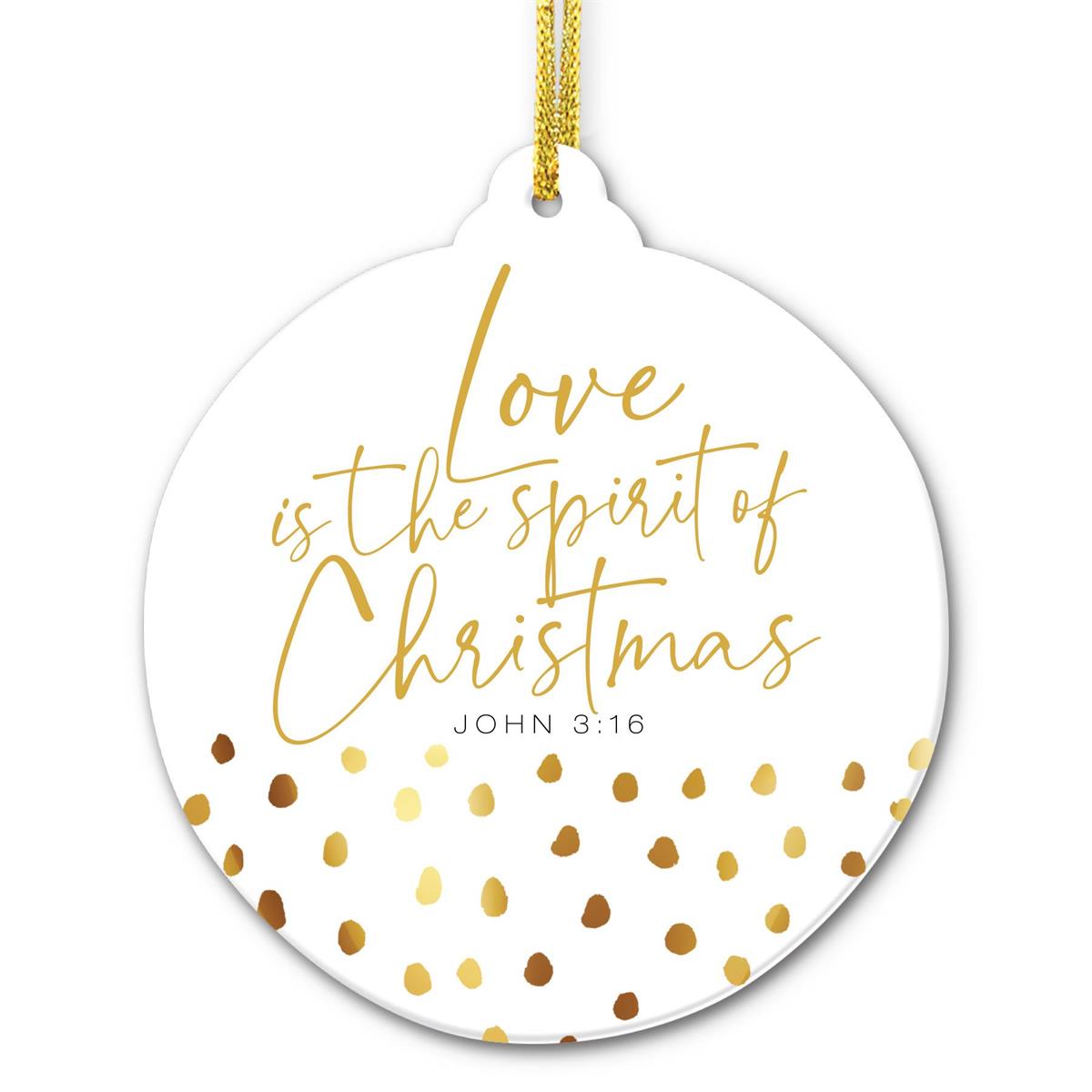 Christmas Ornament Spirit of Christmas by Dicksons