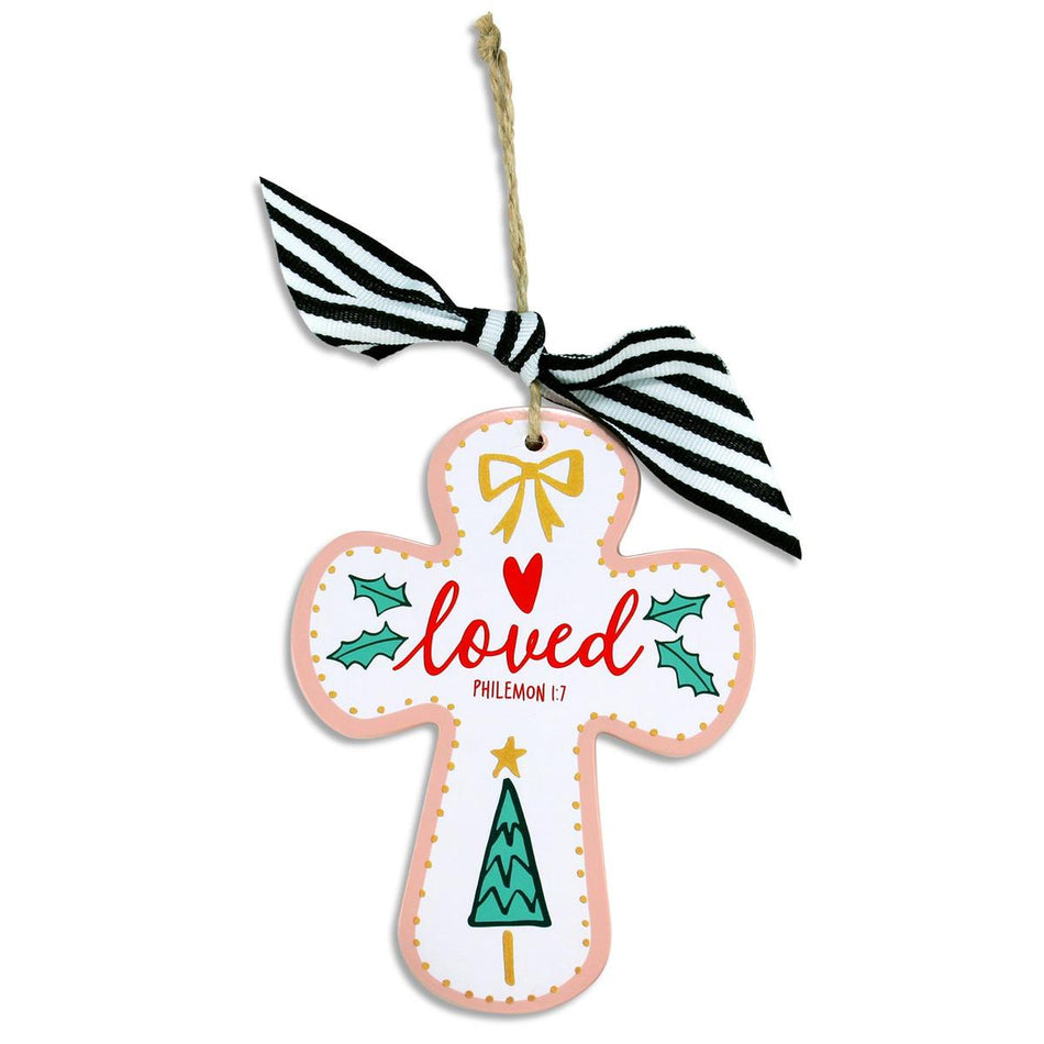 Christmas Ornament Loved Merry Bright by Dicksons