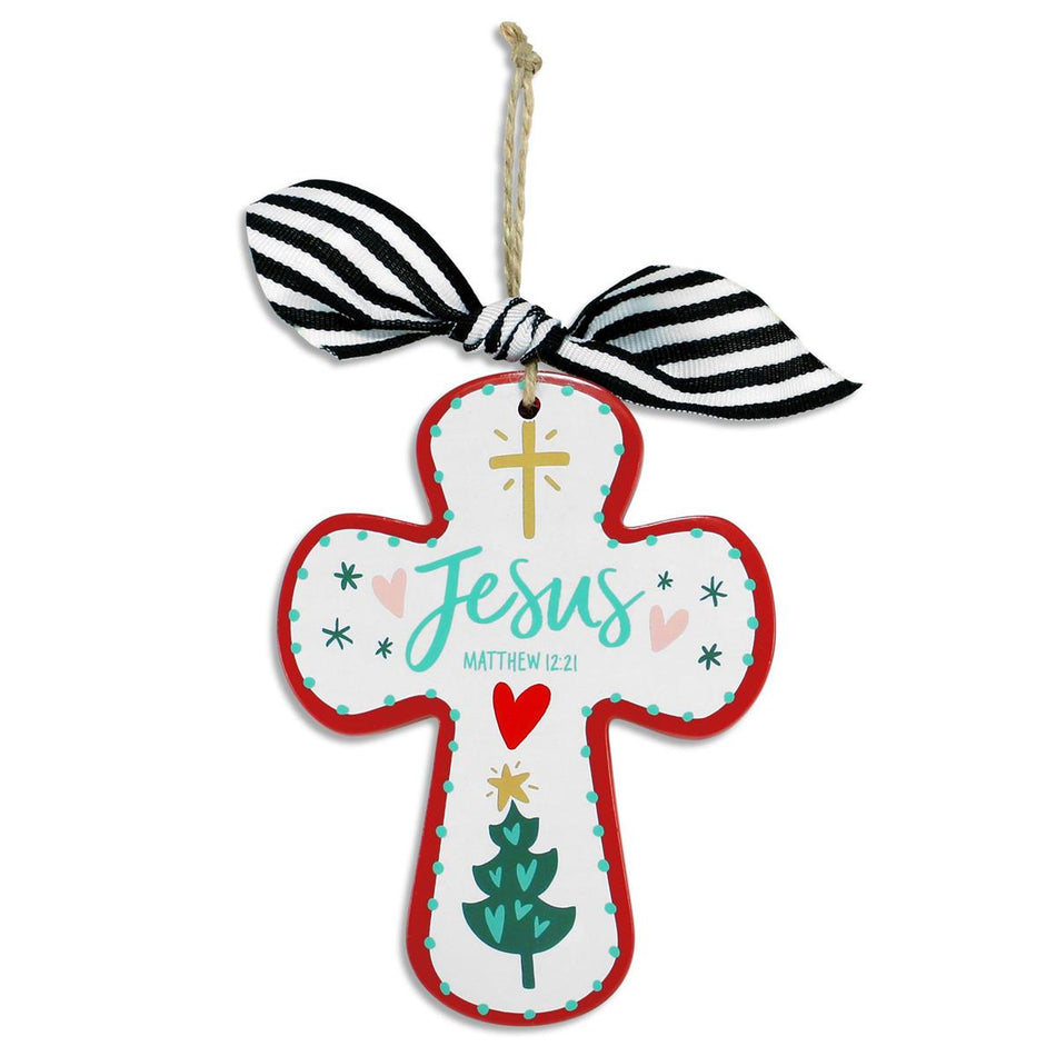 Christmas Ornament Jesus Merry Bright by Dicksons