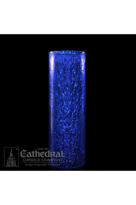 14-Day Blue Crackle Sanctuary Globe by Anchor Christian Distributors