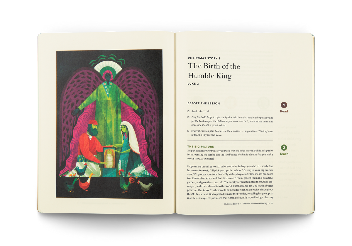 The Biggest Story Curriculum, Christmas Lessons by Crossway, product view 3