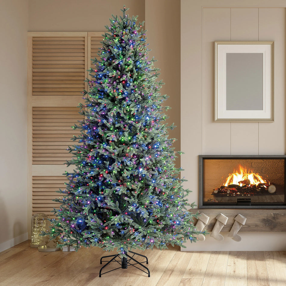 7.5' Pre-Lit Radiant Micro LED with Twinkle Christmas Tree