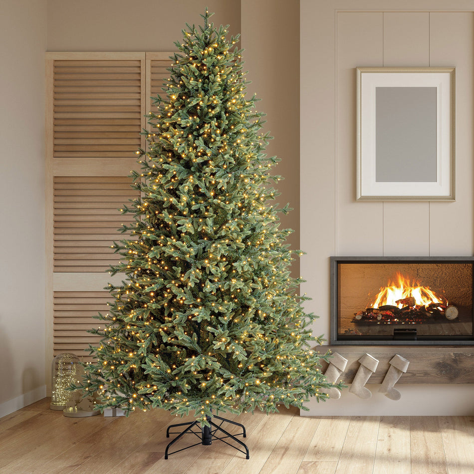 7.5' Pre-Lit Radiant Micro LED with Twinkle Christmas Tree