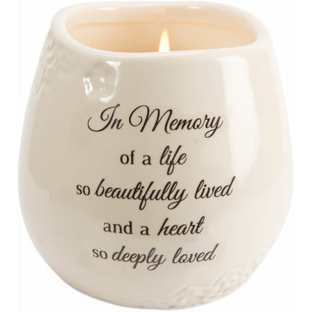 Memory 8 oz - 100% Soy Wax Candle Scent: Tranquility by Anchor Christian Distributors