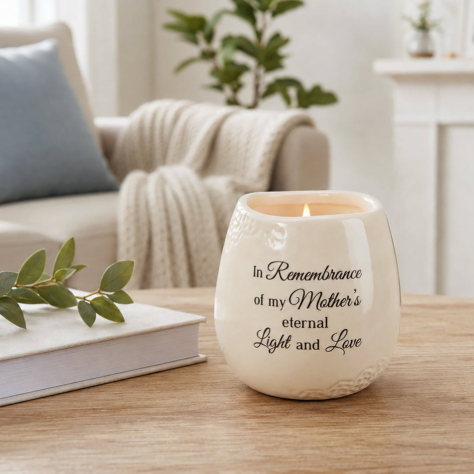 Mother 8 oz - 100% Soy Wax Candle Scent: Tranquility by Anchor Christian Distributors, product view 2
