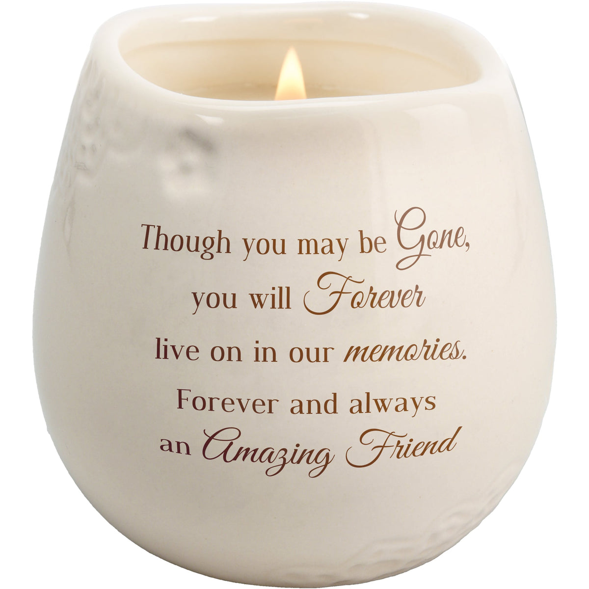 Amazing Friend 8 oz - 100% Soy Wax Candle Scent: Tranquility by Anchor Christian Distributors