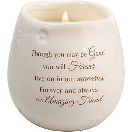Amazing Friend 8 oz - 100% Soy Wax Candle Scent: Tranquility by Anchor Christian Distributors