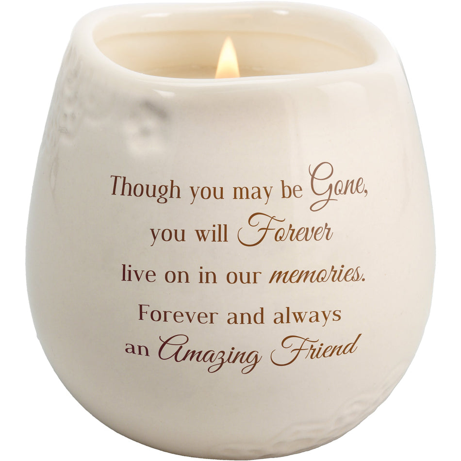 Amazing Friend 8 oz - 100% Soy Wax Candle Scent: Tranquility by Anchor Christian Distributors