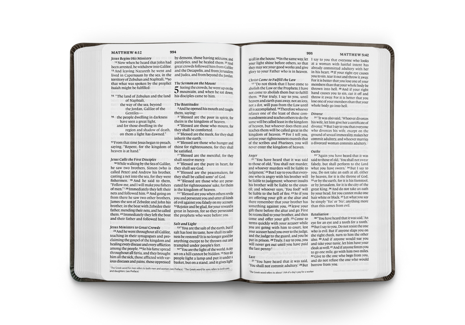 ESV Large Print Value Thinline Bible (9781433550270) by Crossway, product view 2