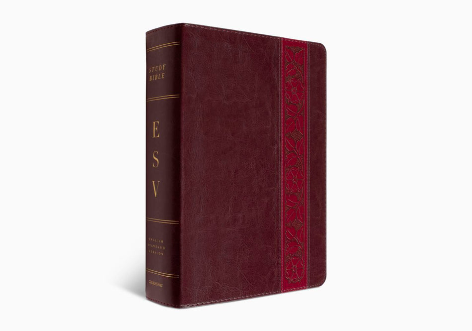 ESV Study Bible, Large Print, Thumb Indexed