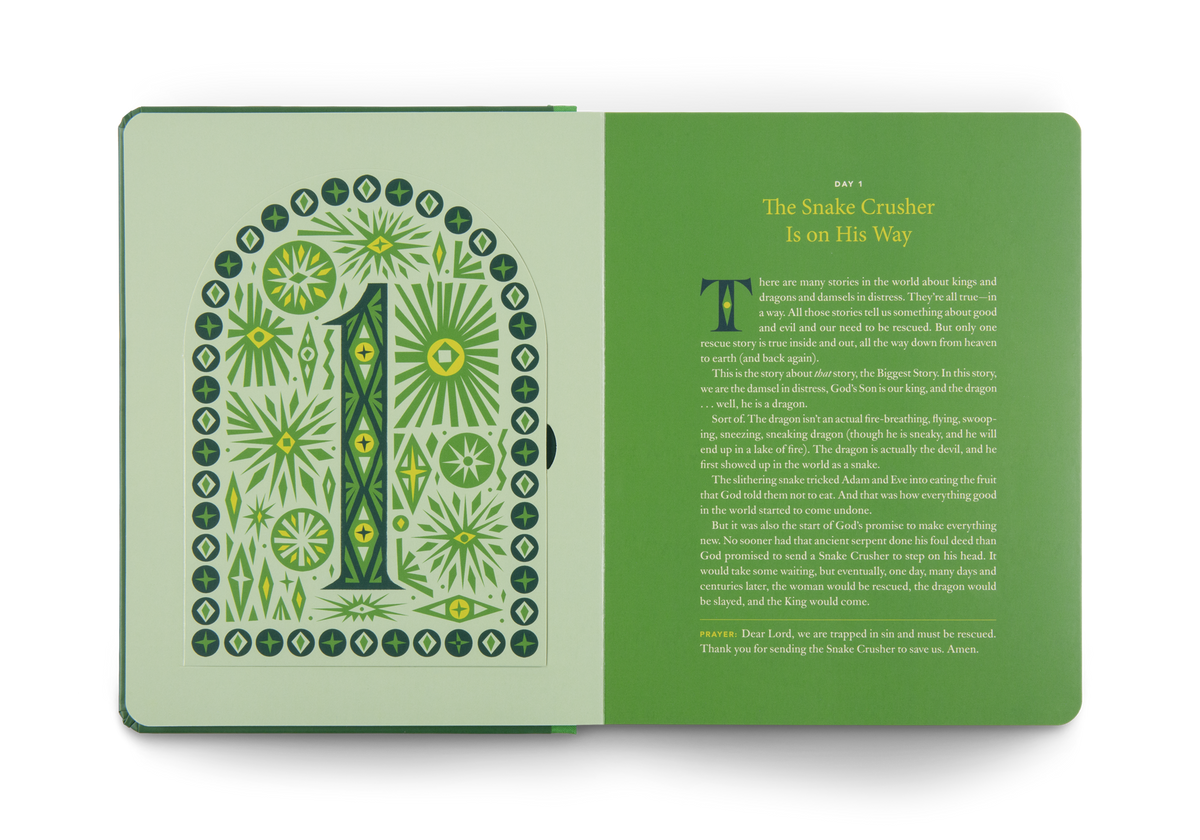 The Biggest Story Advent: 25 Lift-the-Flap Devotions for Families by Crossway, product view 2