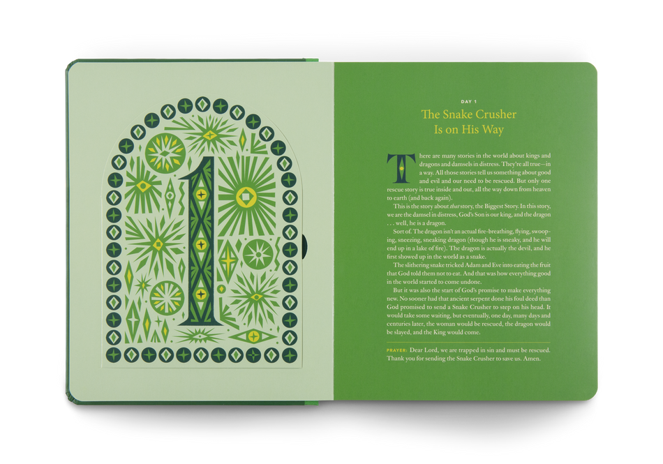 The Biggest Story Advent: 25 Lift-the-Flap Devotions for Families by Crossway, product view 2
