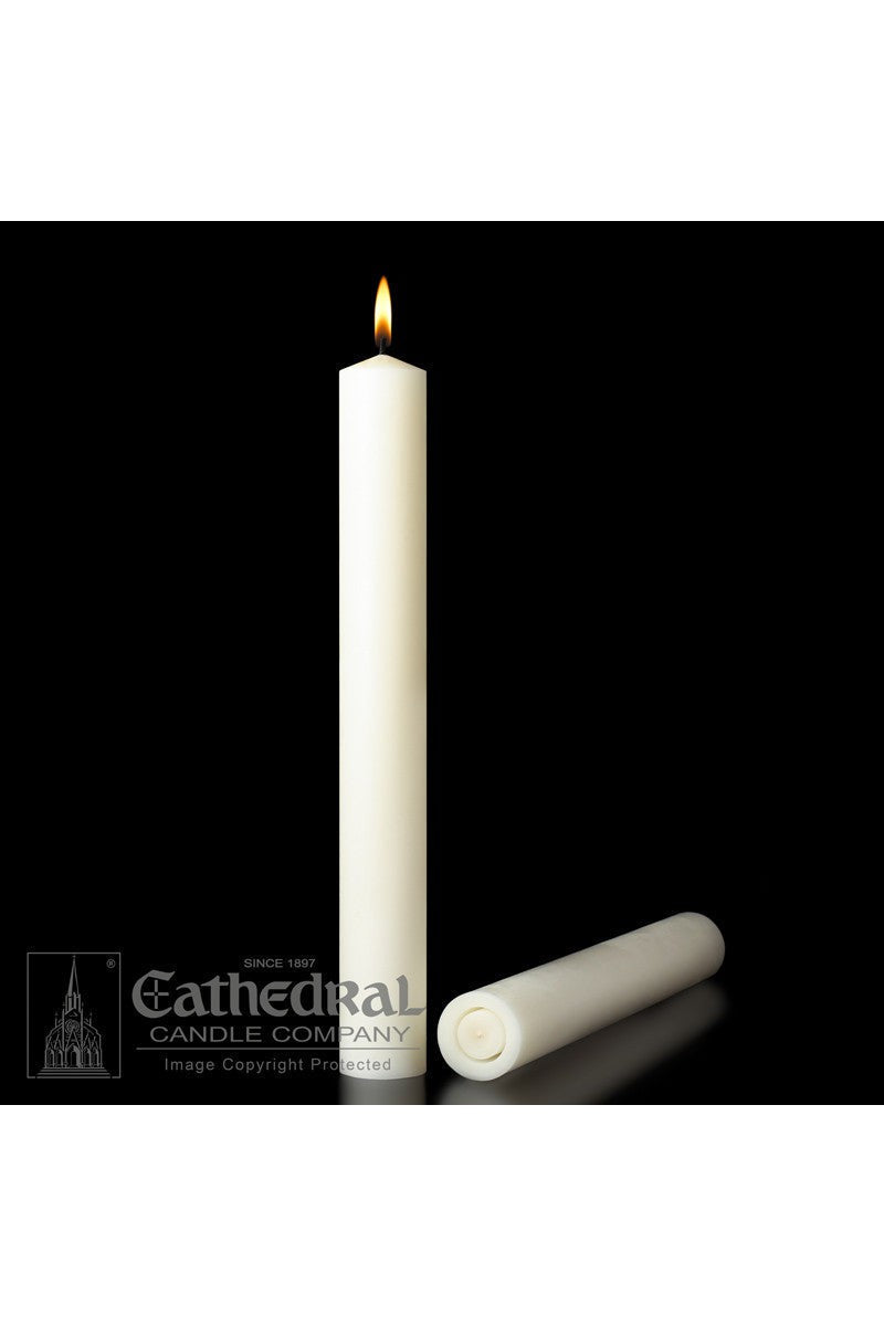 2-1/4" x 9" 51% Beeswax Altar Candle by Anchor Christian Distributors