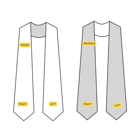 Custom Choir Stole - 202 by Christian Brands, product view 2